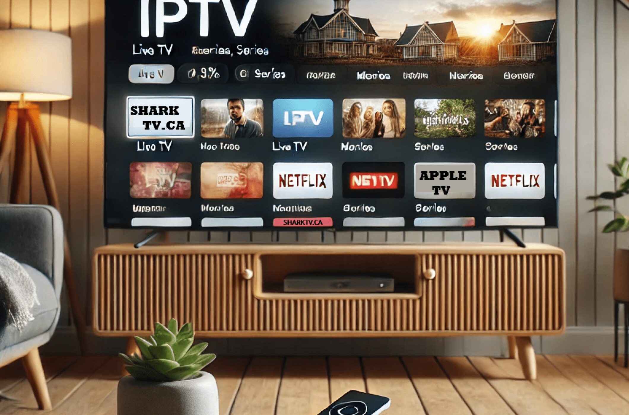 Premium IPTV subscription worldwide with live TV channels sports movies and HD 4K streaming
