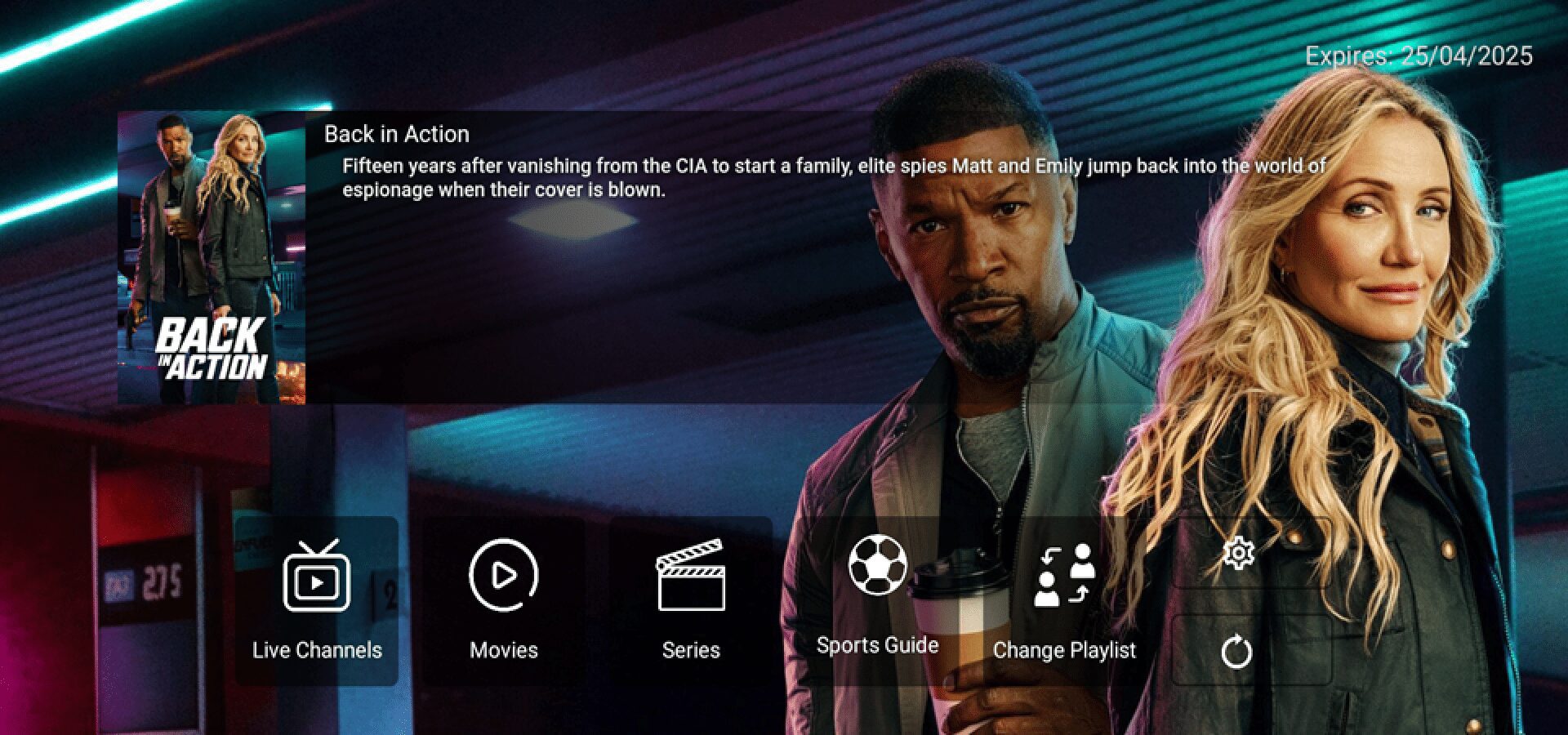 Premium IPTV subscription worldwide with live TV channels sports movies and HD 4K streaming