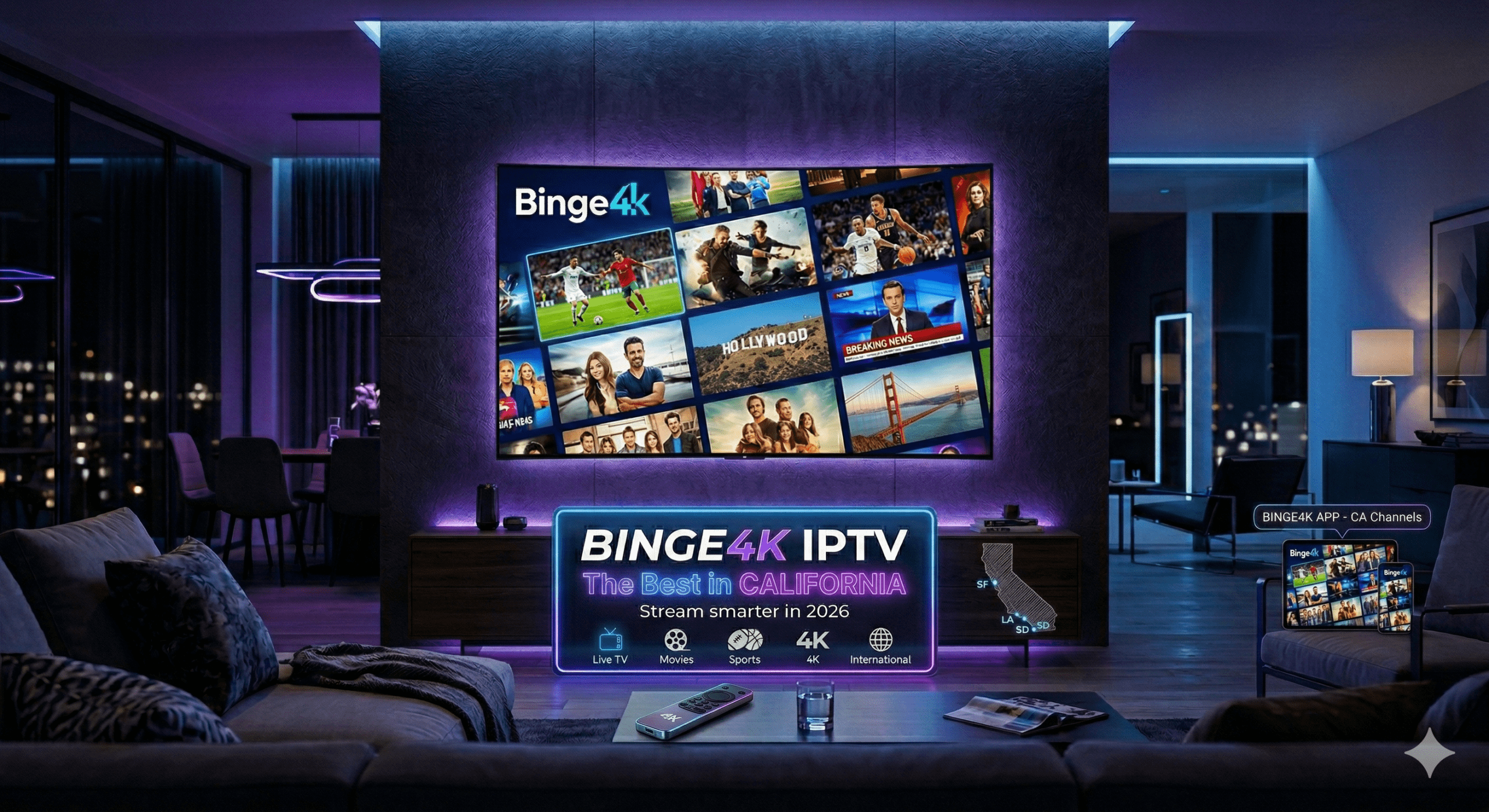 Premium IPTV subscription worldwide with live TV channels sports movies and HD 4K streaming